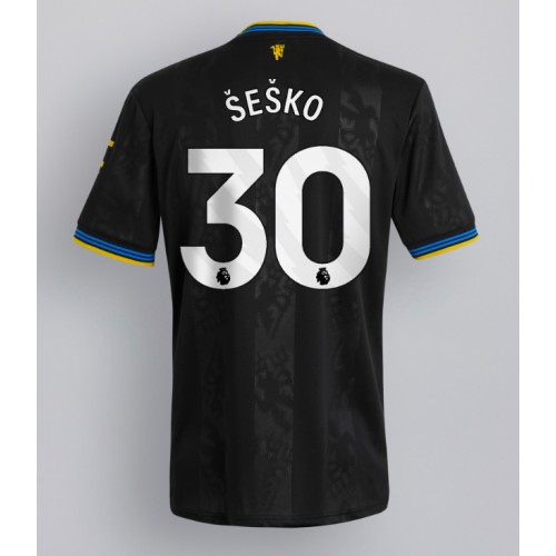 Manchester United Benjamin Sesko #30 Replica Third Stadium Shirt 2025-26 Short Sleeve Manchester United Benjamin Sesko #30 Replica Third Stadium Shirt 2025-26 Short Sleeve